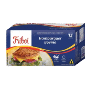 Hambúrguer friboi misto 56g cx com 12 und